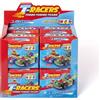 T-Racers Light Speed Car & Racer - Display 2x8 Box (V.0)