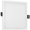 Pannello LED 12W da incasso Quadrato Foro Tondo Ø130mm CCT Colore Bianco Variabile CCT