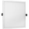 Pannello LED 24W da incasso Quadrato Foro Tondo Ø205mm CCT Colore Bianco Variabile CCT