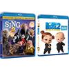 WARNER BROS Sing 2 (BS) ( Blu Ray) & Boss Baby 2 - Affari Di Famiglia (Blu-ray) ( Blu Ray)