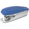 Leitz NeXXt Recycle Piccola Cucitrice Tascabile in Acciaio e Plastica Riciclata, Riciclabile al 100%, Cuce fino a 25 Fogli, Levapunti Integrato, Incudine Rotante e Apertura a 180°, 56060035 - Blu