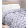 Home Tresor - Trapunta Invernale Matrimoniale Imbottita in Morbida Microfibra, Piumone Letto Autunno Inverno Traspirante Anallergico Fantasia 2 Piazze 250x250 cm, Rhythmic 7