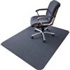 ACMOMO 90 x 120 cm - Tappetino per sedia da ufficio, versione migliorata, per scrivania, a pelo basso, per pavimenti in legno duro, sedia protettiva multiuso per la casa (Grigio)