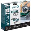PEBEO Pébéo - Kit Resina velatura Gédéo 150 ml - Resina Pébéo velatura Effetto Smalto Liquido - Resina epossidica Trasparente Compatibile con Legno e Altri Materiali 150 ml