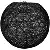 LUM&CO Lum & Co Schermo Sospensione a forma di sfera, blu scuro, 20 x 19 x 20 cm