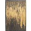 KARE Design Quadro con cornice Abstract, nero/oro, arte astratta, acrilico su tela, per studio, sala, corridoio, camera, 120x80 cm