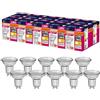 OSRAM Lampada riflettore LED Star Value PAR16 con angolo di visione di 36 gradi, attacco GU10, 4.3 watt, bianco caldo (2700 K), sostituisce le tradizionali lampade spot da 50 watt, confezione da 10