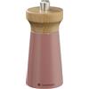 Zassenhaus Macinapepe WESTERLAND corallo, in legno di faggio laccato, testa in legno di faggio, con meccanismo in ceramica regolabile ad alte prestazioni, macinaspezie per pepe, 12 cm, Ø 5,4 cm