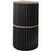 BlueBee Candles Candele in cera d'api pura per la casa - 50 candele sottili e alte, combustione prolungata, per preghiere in chiesa, Hanukkah, torta di compleanno, Natale e Avvento