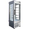 D.L. SERVICE Vetrina refrigerata - Capacità 400 lt - cm 67 x 64 x 186h ARGENTO
