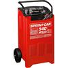 Helvi Sprint Car 540 - Caricabatterie 525 Ah Professionale + Booster