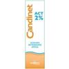 Candinet act 2% schiuma detergente attiva 150 ml