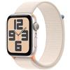 Apple Smartwatch Apple Watch SE GPS 44mm Cassa in alluminio con cinturino Sport loop Galassia [MRE63]