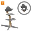 Stokke - Seggiolone Nomi con baby set - Oak - Grey