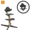 Stokke - Seggiolone Nomi con baby set - Oak - Anthracite