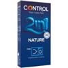 Control 2in1 nature 2,0 + nature lube 3+ 3 pezzi