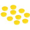 Franken HMS36 04 - Calamita da 38 mm, 2500 g, colore: giallo, 10 pezzi