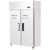 D.L. SERVICE Armadio refrigerato doppia temperatura Litri 420 x2 - cm 120 x 73 x 194.5h