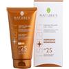 BIOS LINE Nature's Crema Solare SPF25 150ml - Crema Solare con Acqua Unicellulare di Arancia Dolce Bio