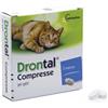 VETOQUINOL Drontal Gatto 2 Compresse Appetibili - Antiparassitario Efficace per Gatti