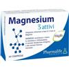PHARMALIFE RESEARCH Srl Magnesium 3 attivi 60 compresse - Integratore di Magnesio per ridurre stanchezza ed affaticamento