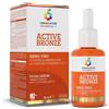 OPTIMA NATURALS Srl Colours Active Bronze Viso 300ml - Siero Viso Attivatore di Abbronzatura 30ml - Abbronzatura Perfetta