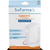 SO.FARMA.MORRA SpA Sofarmapiù Cerotti con Garza ad Alto Spessore Acqua Stop 4 Cerotti 10x15 cm - Protezione e Guarigione Ottimali