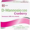 A&D SpA Gruppo Alimentare Diet Matt Pharma D-Mannosio 500 Cranberry 12 Bustine - Integratore Alimentare
