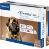 VIRBAC Srl Effipro Duo Antiparassitario per Cani 4 Pipette da 4,02ml - Protezione Efficace per Cani da 40 a 60kg