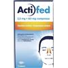 FARMED Srl Actifed, Congestione Nasale 2,5mg + 60mg, 12 Compresse