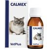 VETPLUS LTD Calmex per Gatti 60ml - Integratore per il Benessere Mentale e Comportamentale dei Gatti