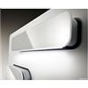 Elica PRF0020290B FEEL EUPHORIA WH-COL - Cappa a parete filtrante 80 cm, 800 m³-h, Classe A, 64 dB, Controllo elettronico e-motion, 3 velocita', Illuminazione LED, Vetro bianco con inserti colorati
