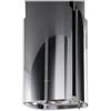 Elica CHROME EDS IX-A-46 - Cappa a isola aspirante 46 cm, 290 m³-h, 50 dB, Controllo Magic Wand, 3 velocita', Sistema EDS3 per aspirazione silenziosa, Filtro antigrasso in alluminio, Illuminazione alogena 2x20 W, Acciaio
