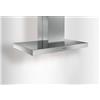 Turboair ARENA IX-A PRF0006031 - Cappa a isola, aspirante, 100 cm, 750 m³-h, Classe D, 65 dB, comandi meccanici, 3 velocita', 4 lampade alogene da 20 W, Acciaio Inox