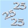 Numero 25 argento