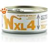 Natural Code 4 Cat Adult XL Filetti di Pollo - Lattina Da 170 Gr