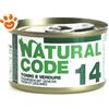 Natural Code Cat Adult al Tonno e Verdure - Lattina Da 85 Gr