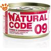 Natural Code 9 Cat Adult al Tonno e Gamberetti - Lattina Da 85 Gr