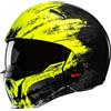 Hjc Casco Moto Jet Hjc i20 FURIA MC3H Nero Giallo Fluo