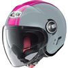 Nolan Casco Moto Jet Nolan N21 VISOR 06 DOLCE VITA 119 Fucsia Bian