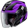 Nolan Casco Moto Jet Nolan N40-5 06 CROSSWALK N-COM 037 Nero Viola
