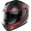 Nolan Casco Moto Integrale Nolan N60-6 MUSE 070 Rosso Nero Opaco