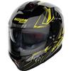 Nolan Casco Moto Integrale Nolan N80-8 TURBOLENCE N-COM 078 Giallo