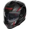 Nolan Casco Moto Integrale Nolan N80-8 WANTED N-COM 071 Rosso Nero