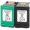 2 Cartucce Hp SD449EE Multipack Nero + Colore compatibile per Hp PSC 1600