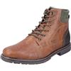 Rieker 13741, Stivali Stringati Uomo, Marrone, 41 EU