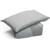 Foppapedretti Notte & Natura Sacco Copripiumino letto una piazza e mezza completo di federa; Onda Perla 100% cotone Percalle, Made in Italy