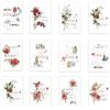 LINA OFFICINE GRAFICHE CREATIVE set biglietti auguri natale da 12 biglietti per natale con la busta porta biglietto 34-999