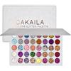 Jinlaili 40 Colori Palette di Ombretti Glitter, Ombretti dal Colore Intenso, Tavolozza di Ombretti, Tavolozza di Trucco Glitter, Palette di occhi altamente pigmentate a lunga durata
