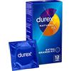 Durex Profilacticos Durex Natural Xl Easy 12U in Gomma
